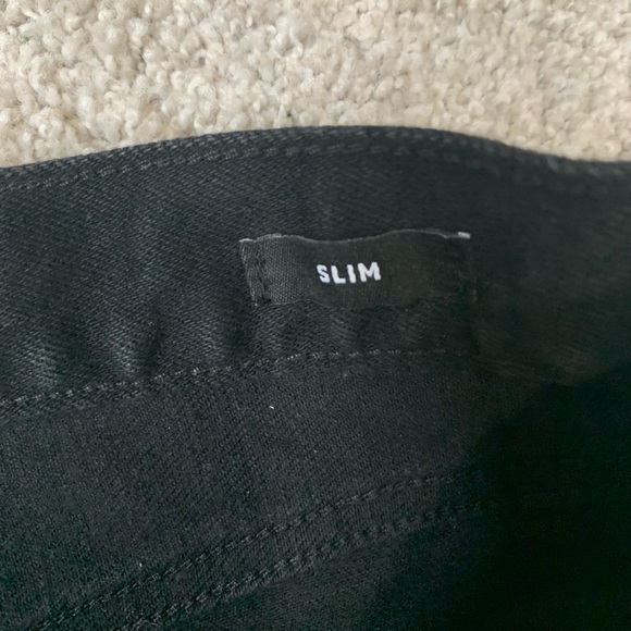 J Crew Flex Black Slim Women’s Jeans 30 Straight Leg - Picture 3 of 4